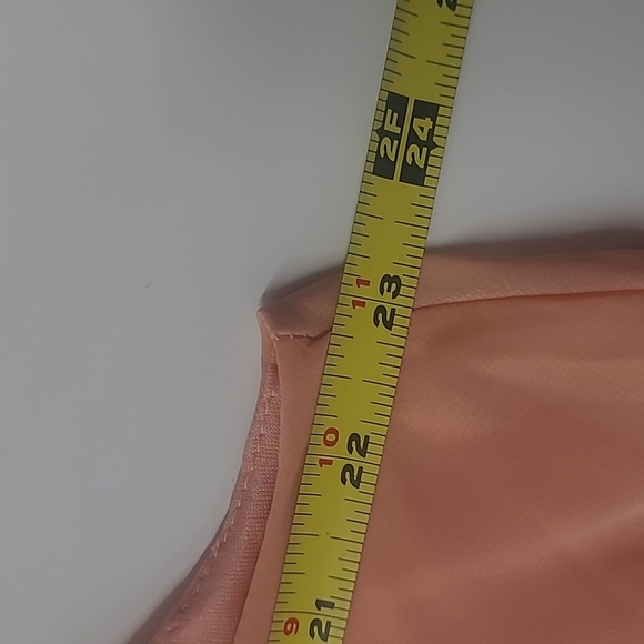 Poncho Swimwear Cover-Up Salmon Peach Ombre Resortwear Cruise Coastal Beach Pool - Picture 6 of 8